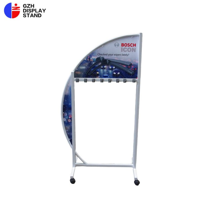 -GZH-1416Y Wiper display stand (removable with pulleys)
