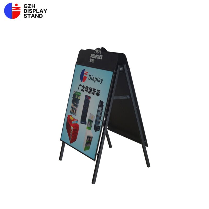 -GZH-1702 A-frame Poster Display Rack