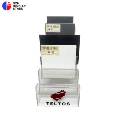 -GZH-2343   Home decoration material color swatch acrylic display stand