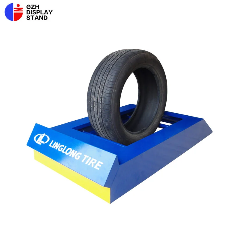 -GZH-254L   Single tire display stand