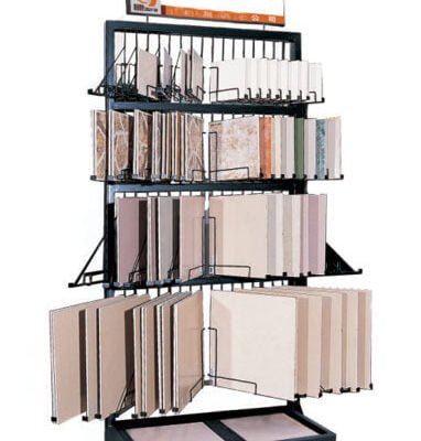 Decorative material display stand
